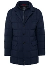 FAY FAY BLUE POLYESTER DOWN COAT