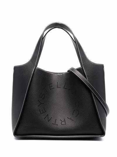 Stella Mccartney Black Stella Logo Handbag