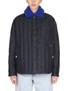 Sunnei Jacket With Faux Fur Unisex In Denim