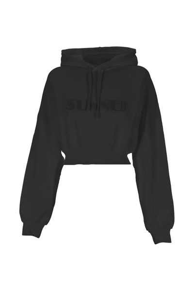 Sunnei Sweatshirts In Black