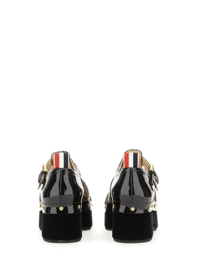 Thom Browne Heeled Sandal In Black