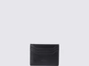 TOD'S TOD'S BLACK LEATHER CARD HOLDER