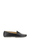 Tod's Gommino Driving Shoes In Leather In Black