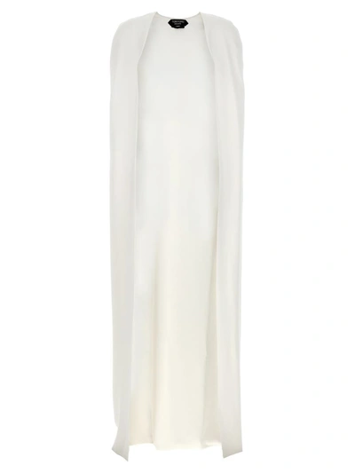 Tom Ford Evening Cape In White