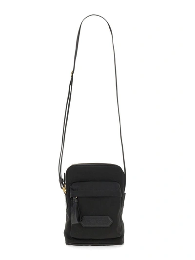 Tom Ford Mini Messenger Bag In Black