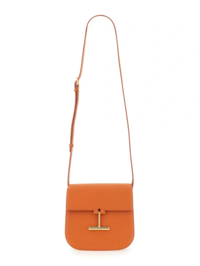 Tom Ford Tara Mini Crossbody Bag In Orange