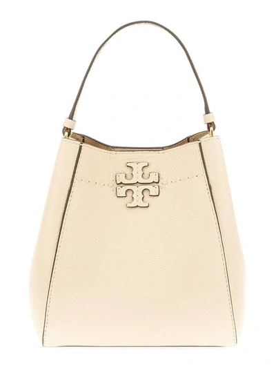 Tory Burch Mcgraw Small Bag In Beige