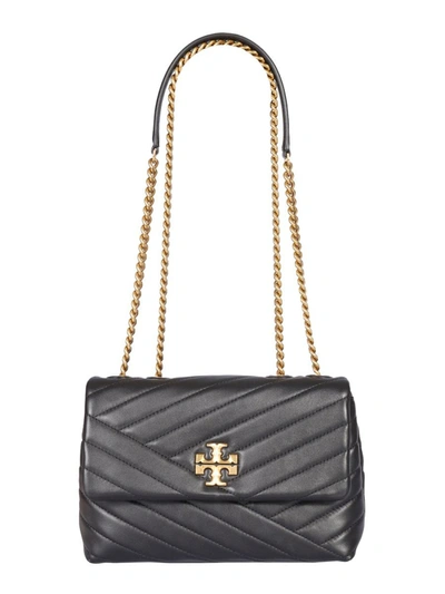Tory Burch Small Kira Chevron-quilted Shoulder Bag In Black