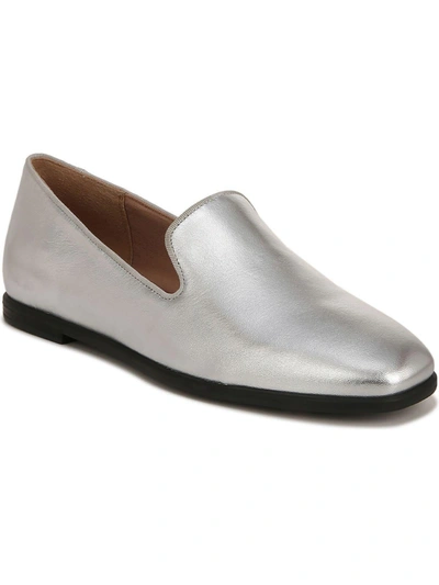 Naturalizer Effortless Slip-on Loafers In Silver Leather