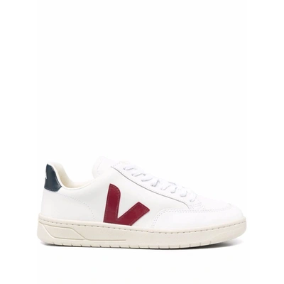 Veja Sneakers In White/red