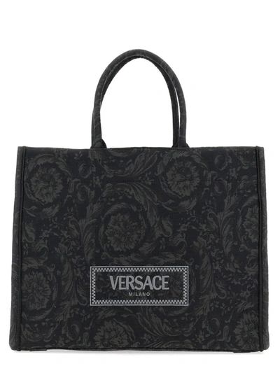 VERSACE VERSACE LARGE SHOPPER BAG "ATHENA BAROQUE"