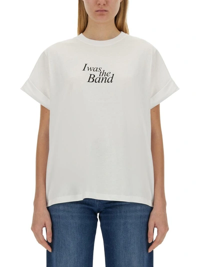 Victoria Beckham I Was The Band T-shirt In White
