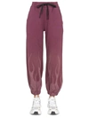 Vision Of Super "corrosive Flames" Pants In Bordeaux