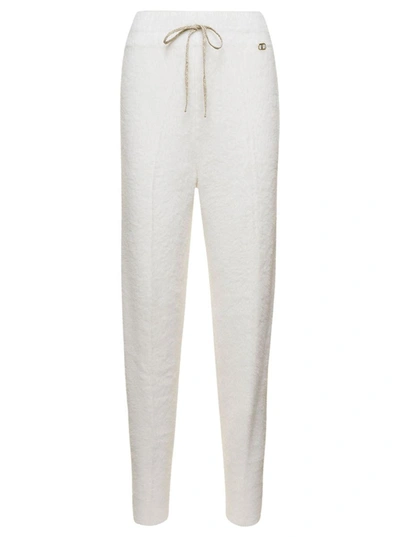 Twinset Pants In White