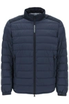 Woolrich Bering Lightweight Down Jacket In Blue