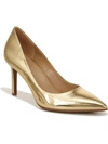 Naturalizer Anna Pointed Toe Pump In Gold