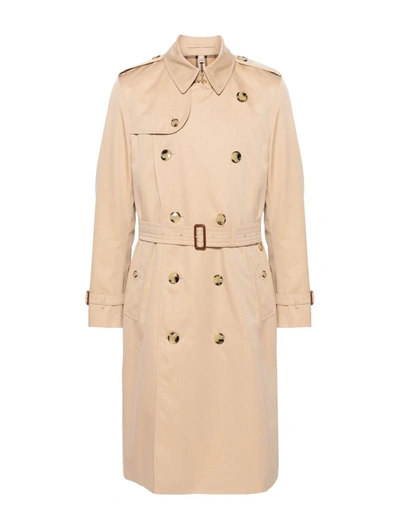 Burberry Trench In Nude & Neutrals