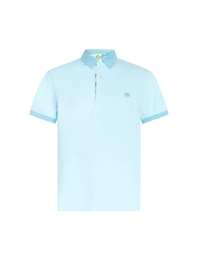 Etro Polo In Blue