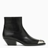 GIVENCHY GIVENCHY BLACK LEATHER WESTERN BOOT WOMEN