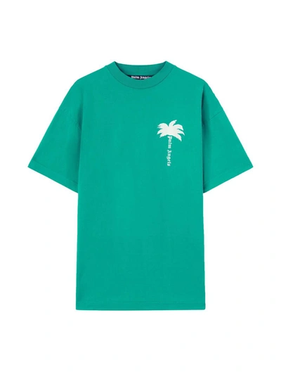 Palm Angels T-shirts In Green