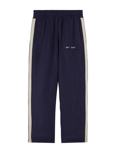 Palm Angels Track Pant In Blue