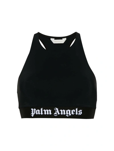 Palm Angels Classic Logo Underwear And Body In Black