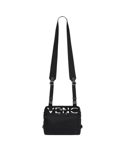 Givenchy Men Small Pandora Bag In Nylon In Black