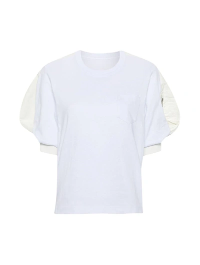 Sacai T-shirts In White