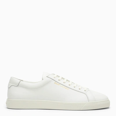 Saint Laurent White Andy Sneakers