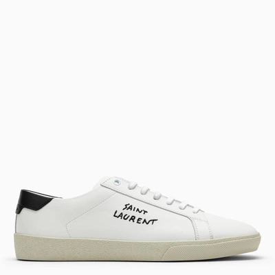 Saint Laurent White Sl06 Low Sneakers Men