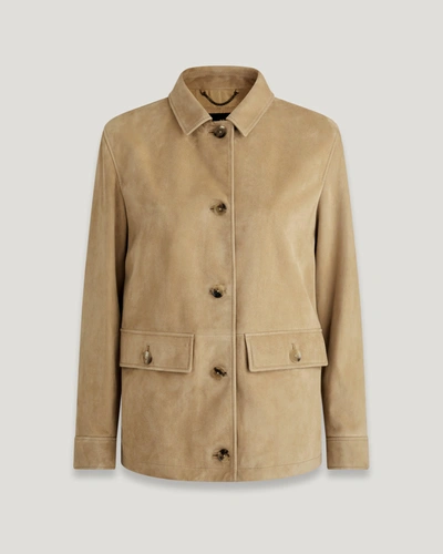 Belstaff Route Jacket In Dark Sandstone