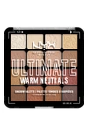 Nyx Ultimate Eyshadow Palette In Warm Neutrals