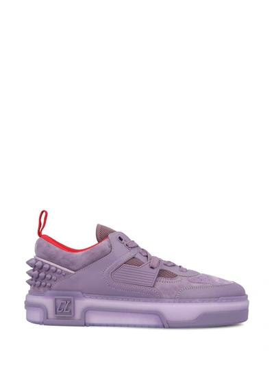 Christian Louboutin Astroloubi Panelled Sneakers In Parme