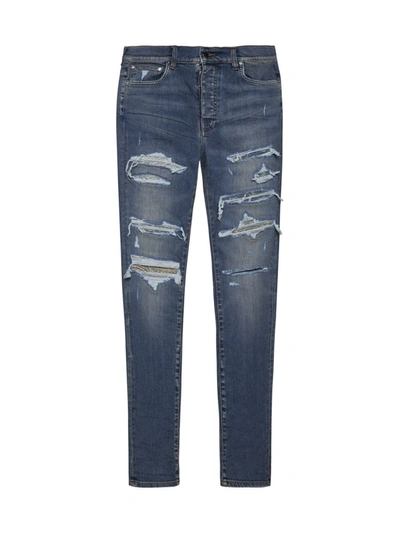 Amiri Jeans In Crafted Indigo