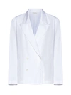 Dries Van Noten 01000-caplana 8329 Cotton Popeline In White