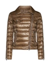 Herno Down Jacket In Brown