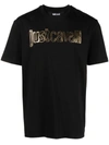 Just Cavalli Man T-shirt Black Size 3xl Cotton In Black