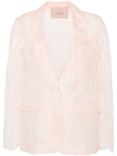 Twinset Twin-set Jackets In Pink