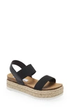 STEVE MADDEN JAKLYN ESPADRILLE PLATFORM SANDAL