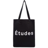 ETUDES STUDIO Black October Logo Tote