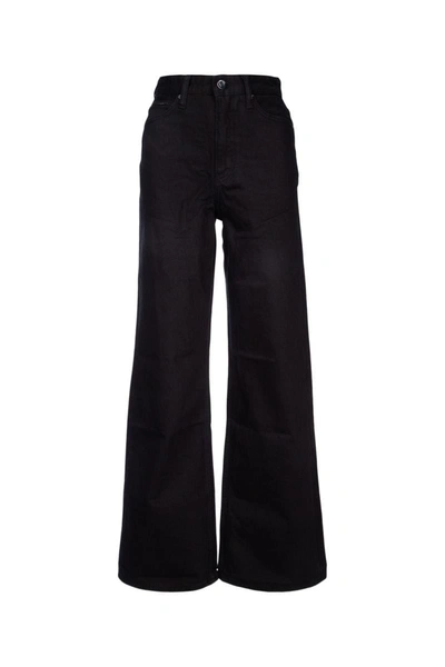 Calvin Klein Pants In Denimblack