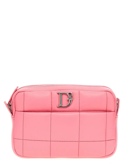Dsquared2 'd2 Statement' Crossbody Bag In Pink