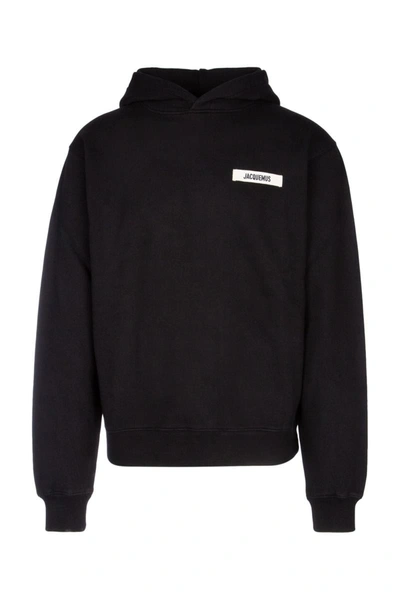 Jacquemus Sweatshirts In Black