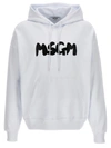 MSGM MSGM LOGO PRINT HOODIE