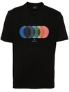 PS BY PAUL SMITH PS PAUL SMITH MENS SS TSHIRT CIRCLES CLOTHING