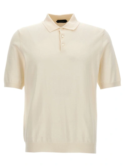 ZANONE ZANONE COTTON POLO SHIRT