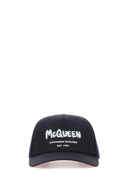 Alexander Mcqueen Hats In Blue