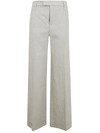Brunello Cucinelli Pressed-crease Wide-leg Trousers In Grey