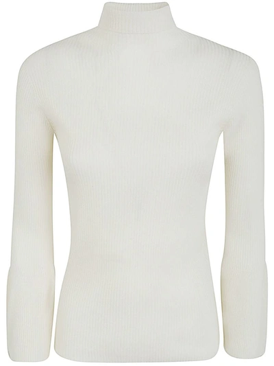 Cfcl Rib Bell Sleeve Top Clothing In White