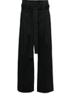 Issey Miyake Shaped Membrane Pants In Black